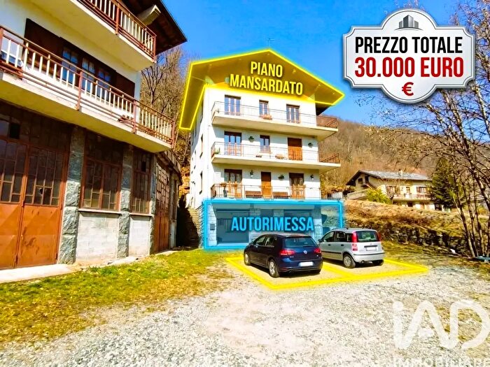 Appartamento trilocale in vendita in Frazione Cresto, Ala Di Stura