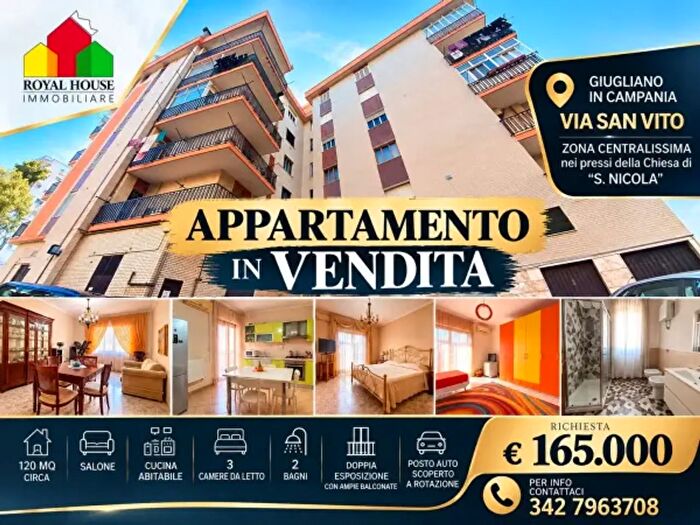 Appartamento quadrilocale in vendita in Via San Vito, Giugliano In Campania