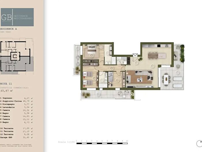 Appartamento quadrilocale in vendita in Via Antonio Magarotto, Abano Terme