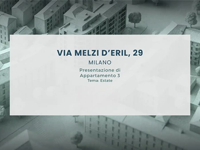 Appartamento bilocale in vendita in Via Francesco Melzi dEril, Milano