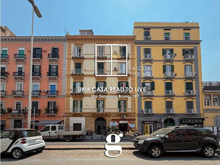 Appartamento quadrilocale in affitto in Via Giordano Bruno, Mergellina Piedigrotta, Napoli