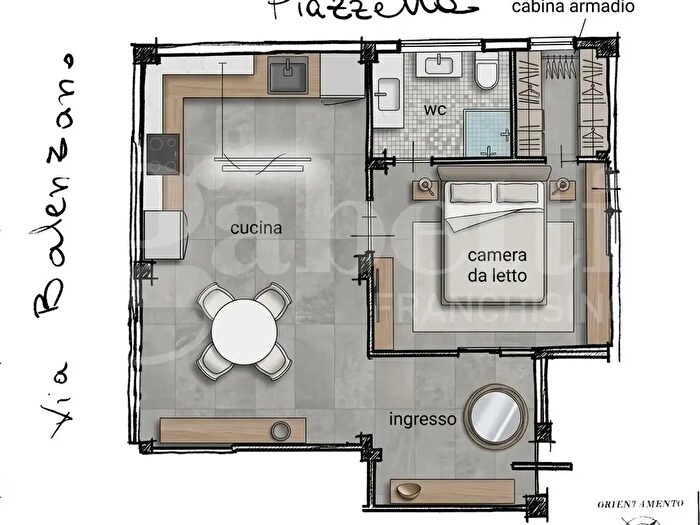 Appartamento bilocale in vendita in Via Felice Cavallotti, Andria