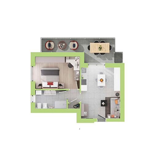 Appartamento bilocale in vendita in Via Gozzano Snc, Cirie