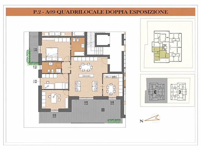 Appartamento quadrilocale in vendita in Agrate Brianza
