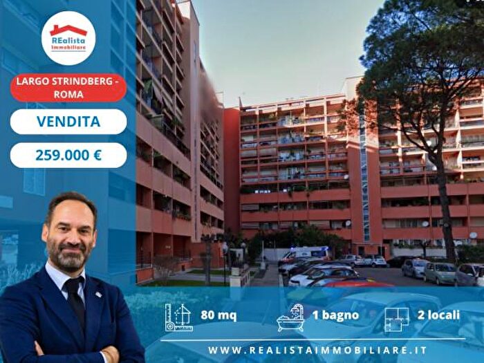 Appartamento bilocale in vendita in Largo Strindberg, Roma