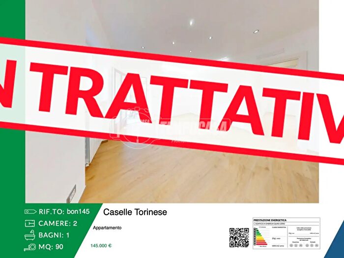 Appartamento trilocale in vendita in Via Basilio Bona, Caselle Torinese