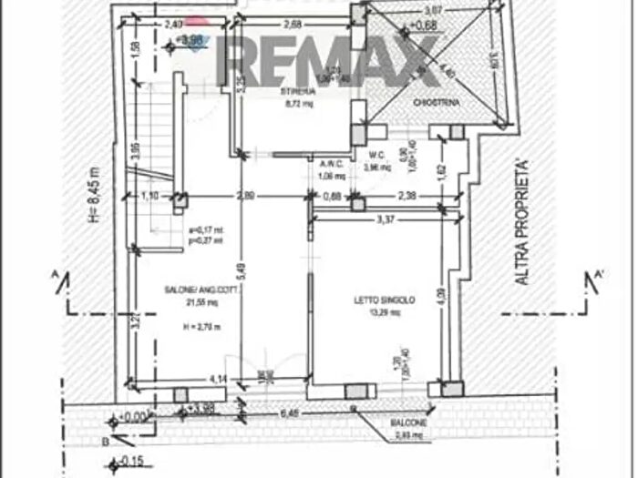 Appartamento trilocale in vendita in Via Genova, Modugno