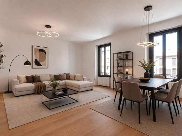 Appartamento trilocale in affitto in Via Piacenza, Porta Romana Medaglie d'Oro, Milano
