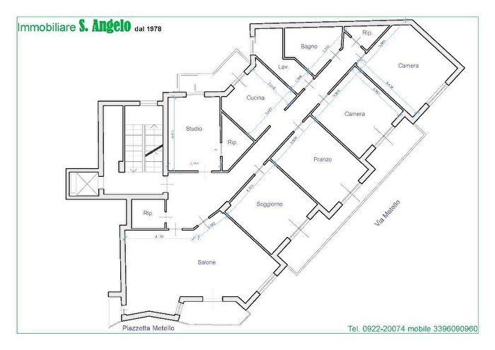 Appartamento in affitto in Via Metello, Agrigento