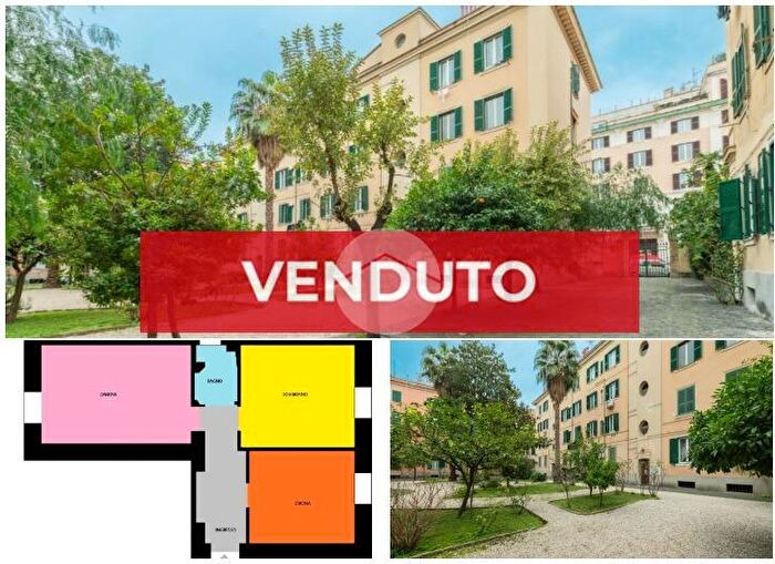 Appartamento bilocale in vendita in Via Giordano Bruno, Roma