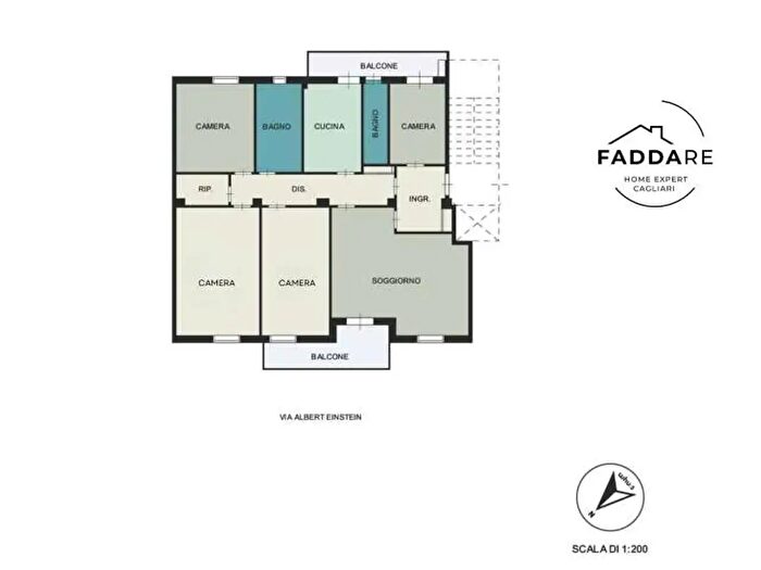 Appartamento con 5 locali in vendita in Cagliari