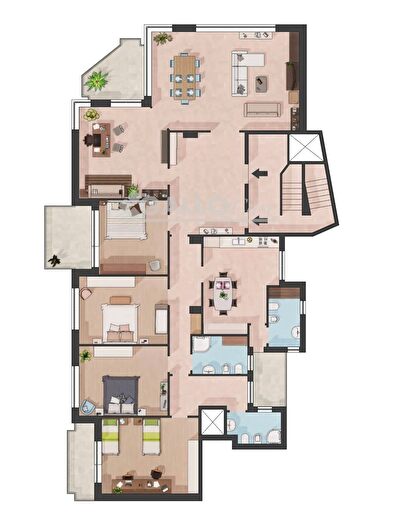 Appartamento con 7 locali in vendita in Via Stanislao Giacomantonio Cosenza, Cosenza