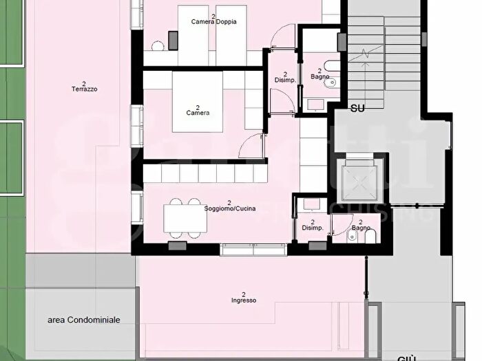Appartamento trilocale in vendita in Via Guglielmo Marconi Snc, Tortoreto