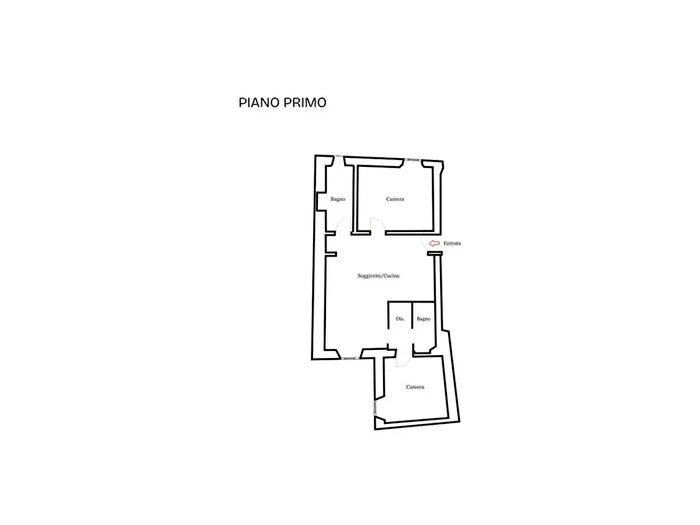 Appartamento trilocale in vendita in Pistoia