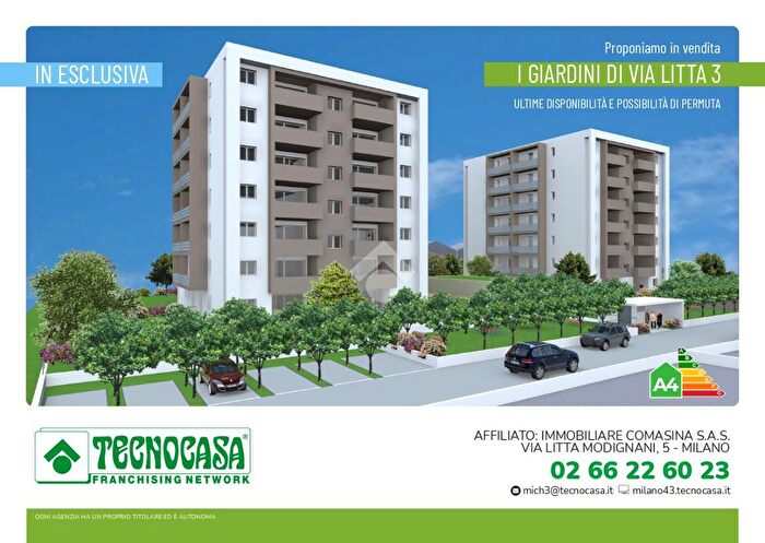 Appartamento quadrilocale in vendita in Via Alessandro Litta Modignani, Milano