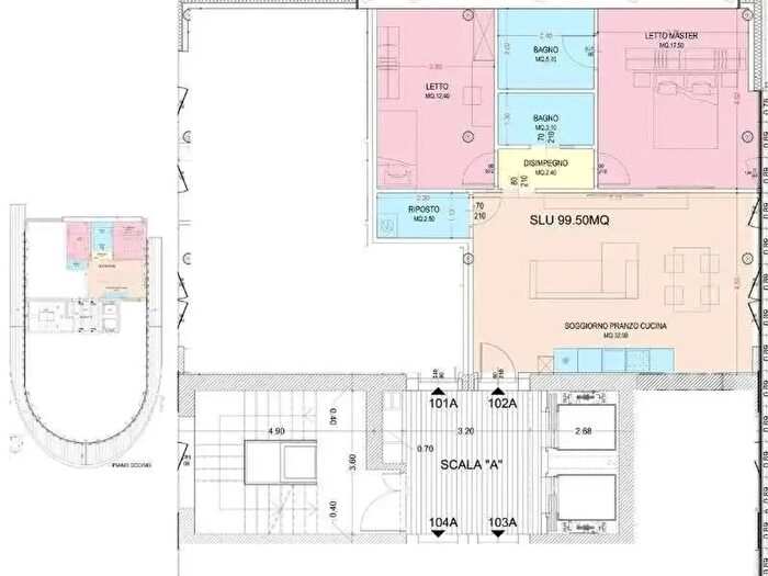 Appartamento trilocale in vendita in Pisa
