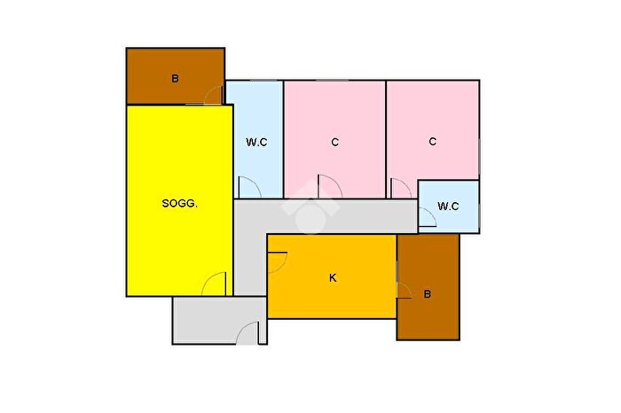 Appartamento trilocale in vendita in Via Collina dei Pini, Cisterna Di Latina