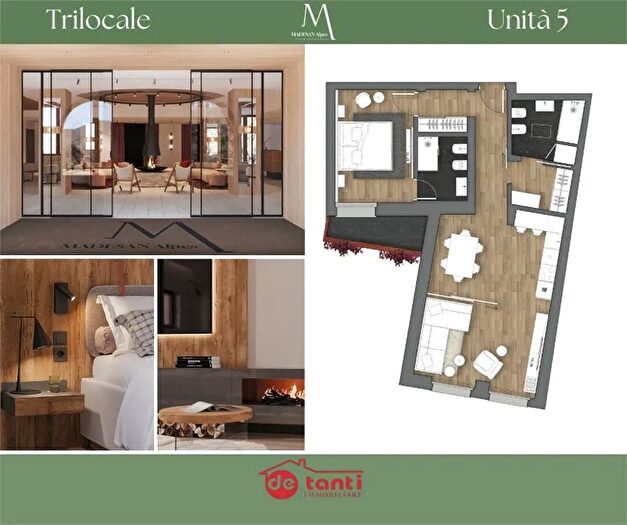 Appartamento bilocale in vendita in Via G Carducci Madesimo So, Madesimo