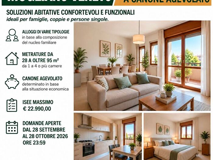 Appartamento trilocale in affitto in Molino Campocroce, Mogliano Veneto