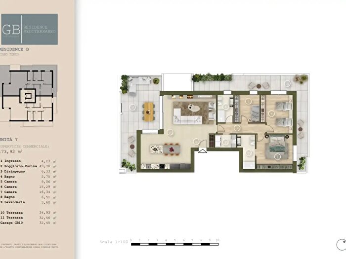 Appartamento quadrilocale in vendita in Via Antonio Magarotto, Abano Terme