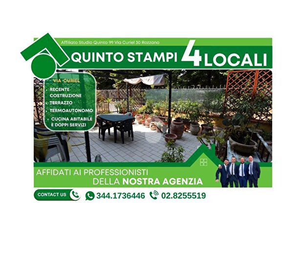 Appartamento quadrilocale in vendita in Via Curiel, Rozzano