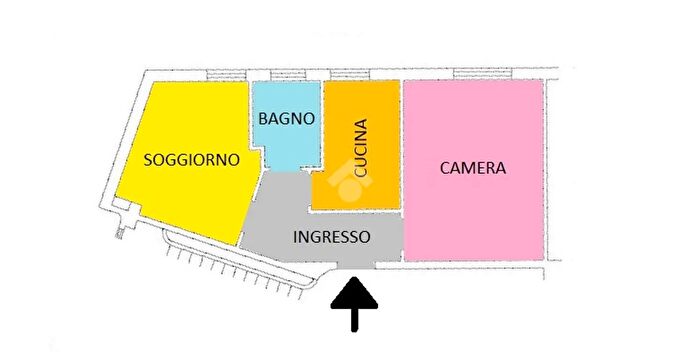 Appartamento bilocale in vendita in Via di Portonaccio, Roma