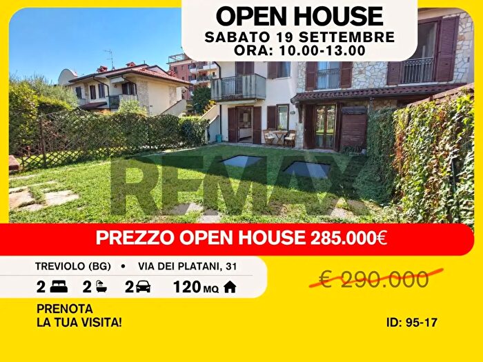 Casa trilocale in vendita in Treviolo