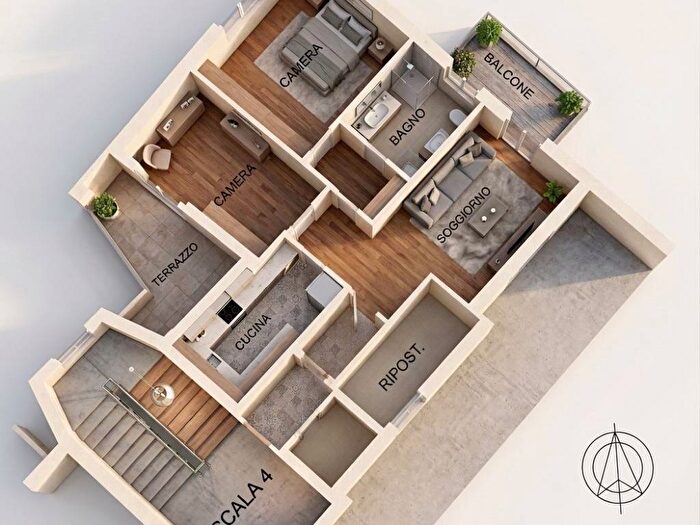 Appartamento trilocale in affitto in Via Antonio Gramsci, Marconi, Bologna