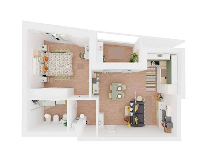 Appartamento bilocale in affitto in Circonvallazione Ostiense, Garbatella, Roma