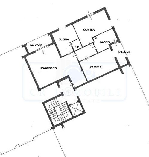 Appartamento trilocale in affitto in Piazza Generale dalla Chiesa, Bollate