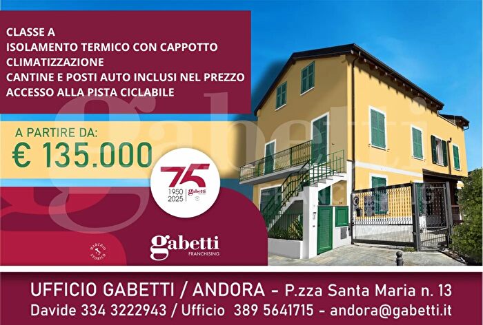 Appartamento bilocale in vendita in Via Giovanni Molineri, Andora