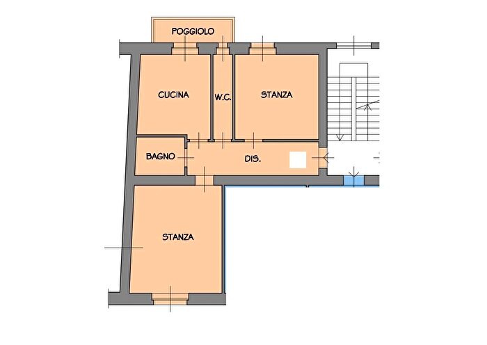 Appartamento monolocale in vendita in Via dellIstria, Trieste