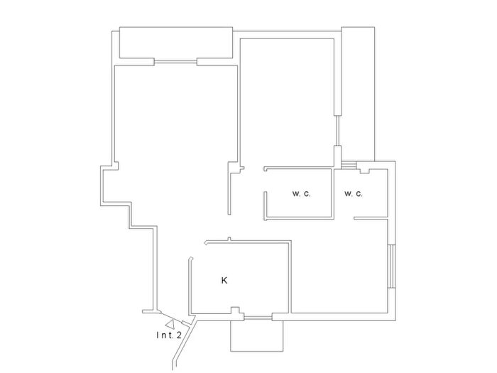 Appartamento trilocale in affitto in Via Squillace, Roma