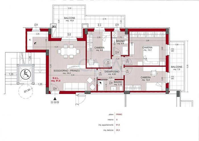 Appartamento in vendita in Via Gianna Manzini, San Benedetto Del Tronto