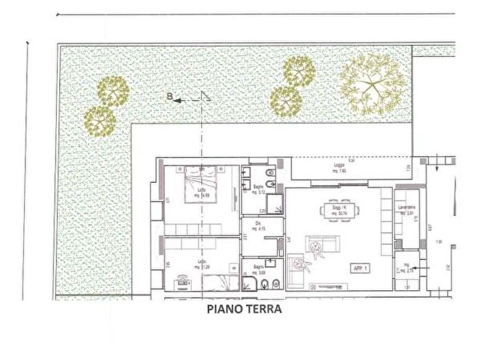 Appartamento trilocale in vendita in Ravenna