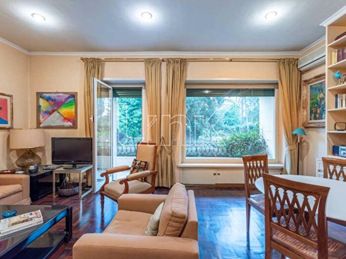 Appartamento quadrilocale in affitto in via Scipione Gaetano, Parioli, Roma