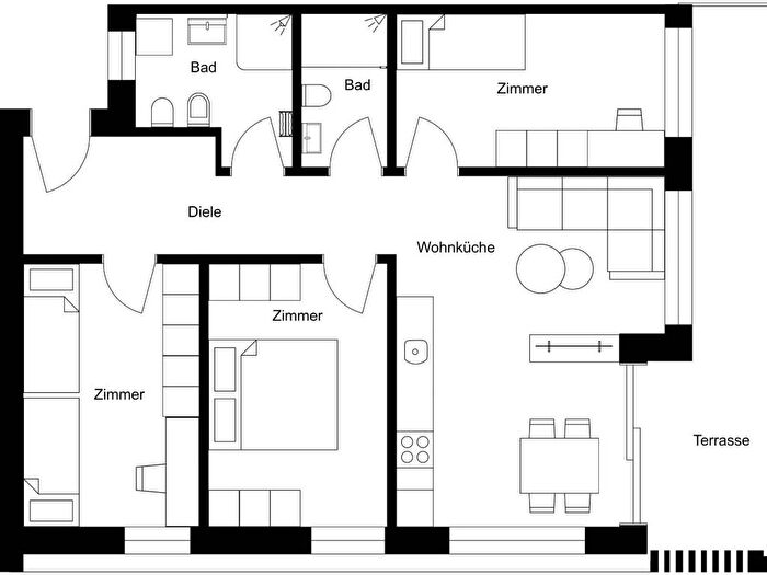 Appartamento quadrilocale in affitto in Via Hocheppan, Andriano