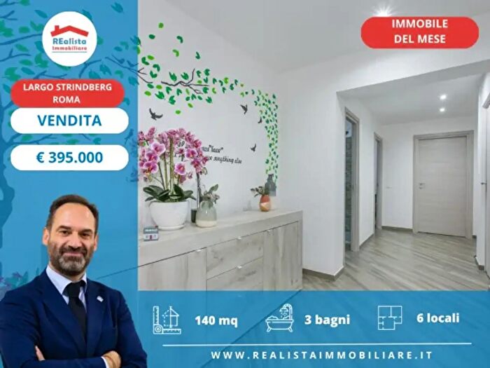 Appartamento quadrilocale in vendita in Largo Strindberg, Roma