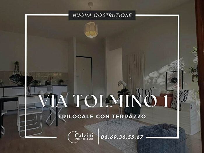 Appartamento trilocale in vendita in Via Tolmino, Roma