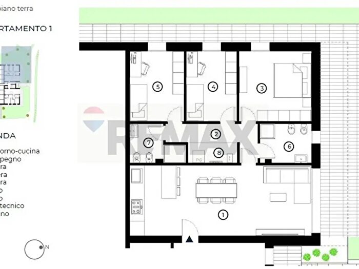 Appartamento quadrilocale in vendita in Treviso