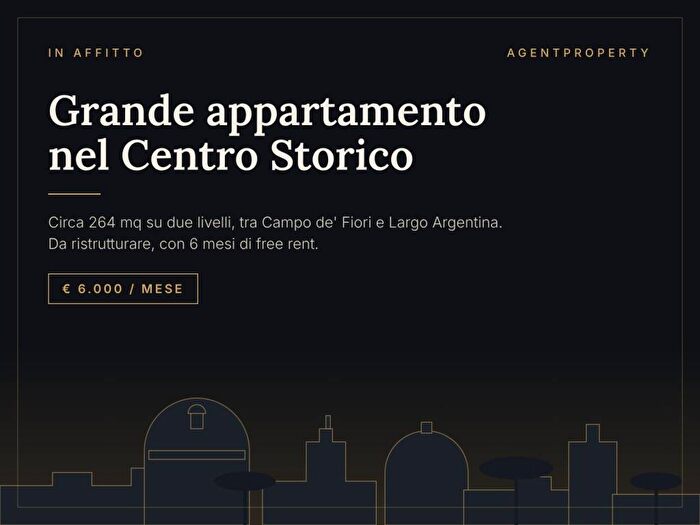 Appartamento con 6 locali in affitto in Largo Argentina, Roma