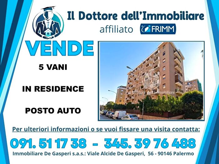 Appartamento con 5 locali in vendita in Passaggio Giacomo Macrì, Palermo