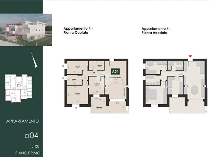 Appartamento quadrilocale in vendita in Via Paolazzo, Valsamoggia