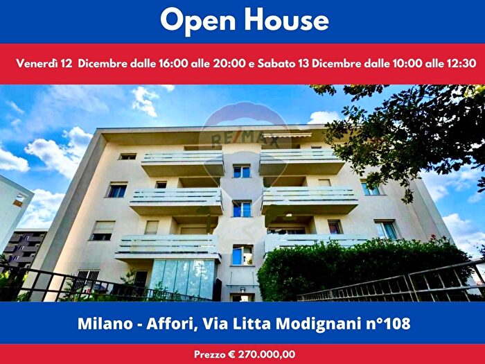 Appartamento monolocale in vendita in Via Litta Modignani, Milano