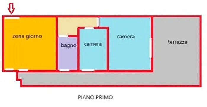 Appartamento quadrilocale in vendita in Via Gaetano Donizetti, Cecina