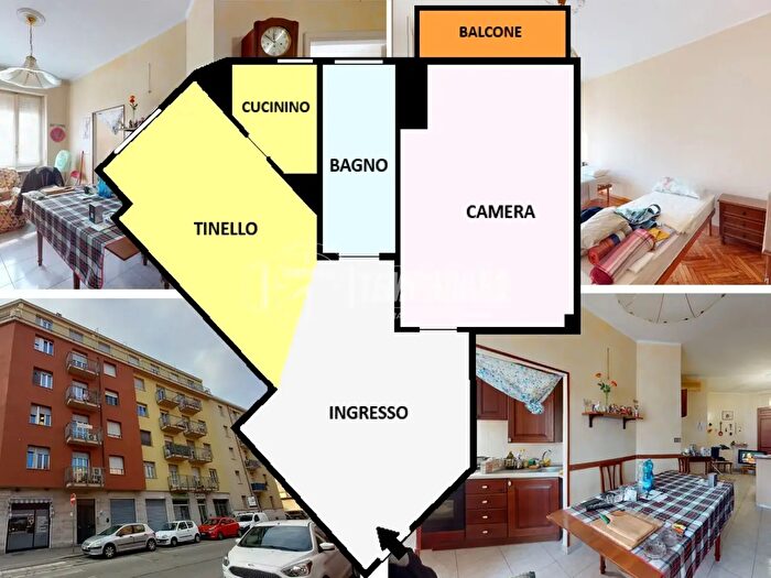 Appartamento bilocale in vendita in Via Monte Rosa, Torino