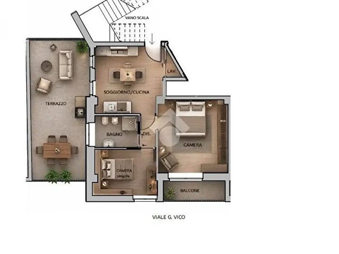 Appartamento trilocale in vendita in Corso Langhe, Alba