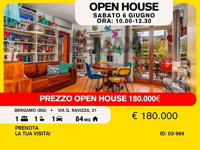 Appartamento bilocale in vendita in Via G Ravizza, Bergamo