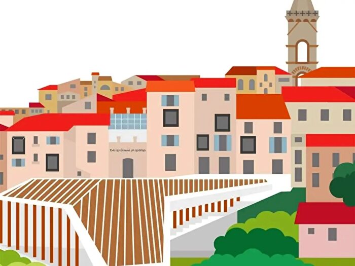 Appartamento trilocale in vendita in Peccioli