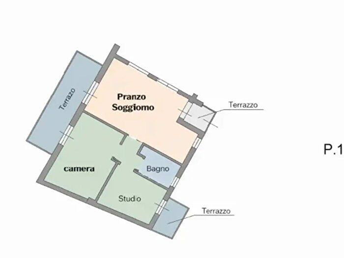 Appartamento bilocale in vendita in Via Michelangelo, Morrovalle